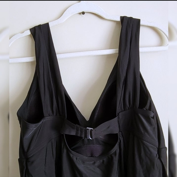 Swimsuits For All Little Black Swim Dress (20) - Picture 4 of 4
